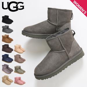 UGG（アグ） クラシック ミニ キモノ レザー ムートン ブーツ