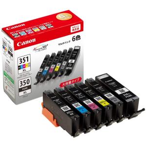 キヤノン（Canon） キャノン 純正 インクカートリッジ BCI-351+350/6MP