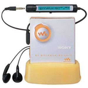 ポータブル MD プレーヤー SONY Hi-MD MZ-RH1-S シルバー ウォークマン