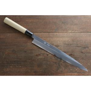 在庫限り品】正本総本店 MASAMOTO本霞・玉白鋼 柳刃刺身庖刀 包丁