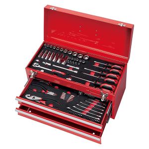 E-Value 整備工具セット レッド 80点 EST-2280RE 各種メンテナンス ( 1