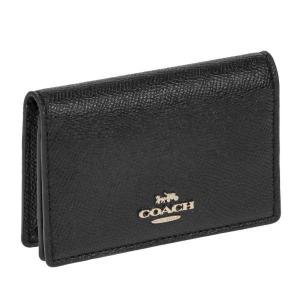 COACH（コーチ） 名刺入れ ☆COACH☆ ビジネス カードケース ブラック