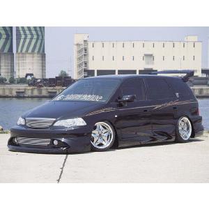 オデッセイRA6/7 リアハーフスポイラー FRP未塗装 【シックスセンス