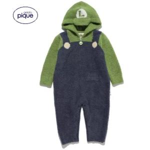 ジェラート ピケ] スーパーマリオ【ベビー】 ヨッシーロンパース