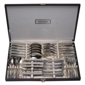 ALFACT ジェンヌ ディナーセット25pc カトラリーセット (名入れ無料