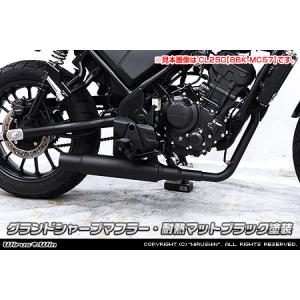 レブル WirusWin レブル250(8BK-MC49) スリップオンマフラー 耐熱