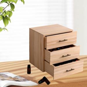 doTERRA（ドテラ） ウッドボックス 木箱 保管 ケース ライトブラウン