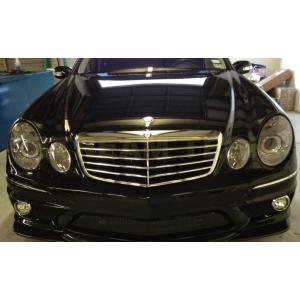 BENZ メルセデス ベンツ W211 Eクラス 後期用 艶有ブラック センター