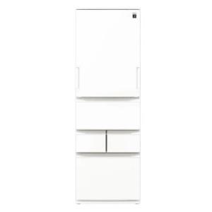 SHARP（シャープ） 【配送設置無料】シャープ 冷蔵庫 374L 両開き