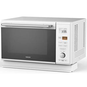 山善] 加熱水蒸気 オーブンレンジ スチーム調理 22L フラットテーブル