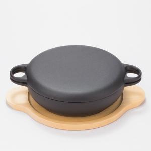 及源鋳造 クックトップ 煮込み鍋 丸浅型 24cm 2.1L 南部鉄器 及源 CT