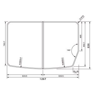 Panasonic（パナソニック） 風呂ふた (フロフタ) GVR1376 風呂フタ