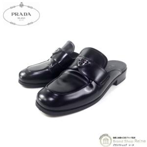 PRADA（プラダ） ヴィンテージ トライアングルロゴ レザー ローファー