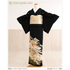 kansai yamamoto（カンサイ ヤマモト） 留袖レンタル 黒留袖 ts042