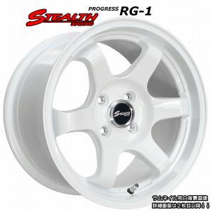 ステルスレーシング RG-1 15x6.5J OFF+38 PCD100/4H スーパー