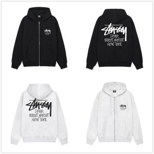 STUSSY（ステューシー） WORLD TOUR ZIP HOOD 3973514[full zip hooded