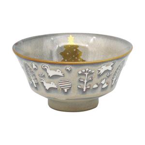 茶道具 抹茶茶碗 クリスマス サンタ 見谷福峰作 : 茶道具いまや静香園