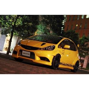 FIT GE6/8 エアガイドプレート カーボン : エアロ.カスタムパーツの