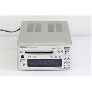 ONKYO INTEC205 MDデッキ MDLP対応 シルバー MD-105TX(S) 【中古品