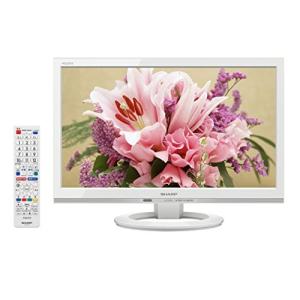 シャープ AQUOS LC-22K30-W ［22V型 ホワイト］ 液晶テレビ、薄型