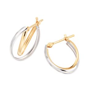 ジュエリーツツミ プラチナダイヤモンドピアス Pt900 H&C フックピアス