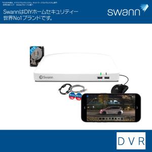 Swann セキュリティカメラ 8CH 4K NVRレコーダー 警告ライト2TB搭載