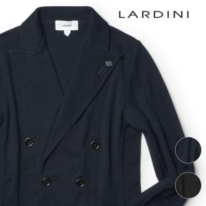 LARDINI（ラルディーニ） ニットジャケット ダブル 金ボタン ショール