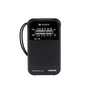 TOSHIBA（東芝） ポケットラジオ 充電式 イヤホン ラジオ am fm 高音質