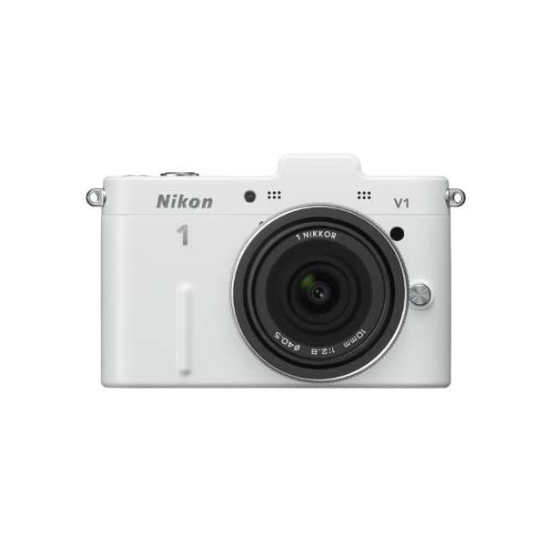 Nikon 1 V ニコン V1 10mm 2.8 薄型レンズキット ホワイト 単焦点