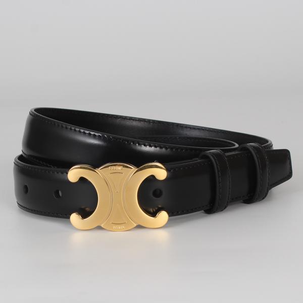 CELINE（セリーヌ） ベルト TRIOMPHE MEDIUM 25MM BELT ミディアム