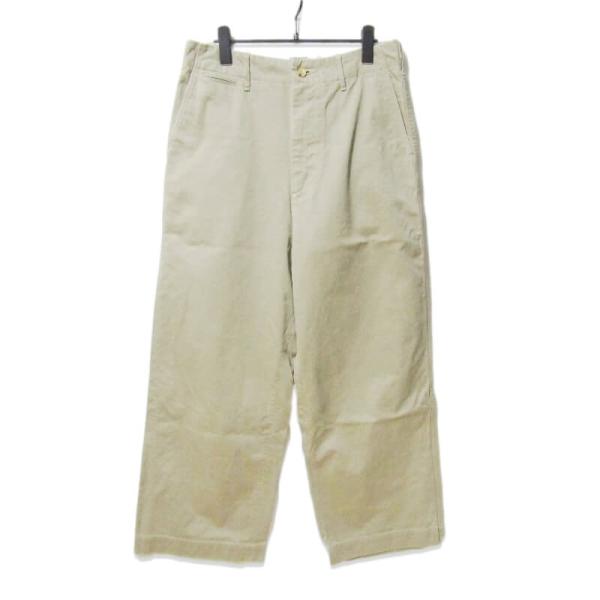 AURALEE オーラリー ワイド チノパン A8AP01CN WASHED FINX CHINO WIDE