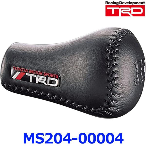 TRD TRD SHIFT KNOB 本革巻 MTシフトノブ MS204-00004 TRDロゴプレート