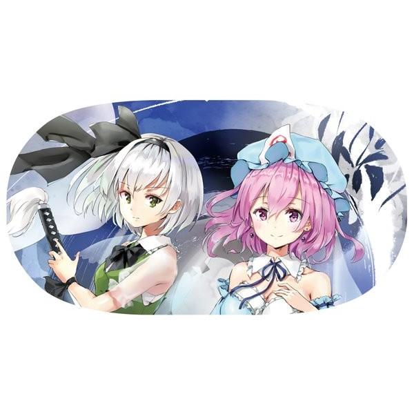 東方project魂魄 妖夢5、西行寺 幽々子4眼鏡ケース（クロス付） / ぱい