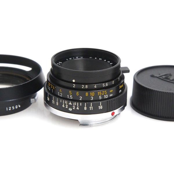 希少】ツノ付き ズミクロン35mm F2【6枚玉】ドイツ製12504フード付き