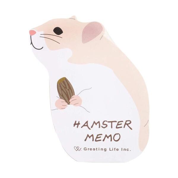 グリーティングライフ (廃番・在庫限り) ダイカット アニマルメモ
