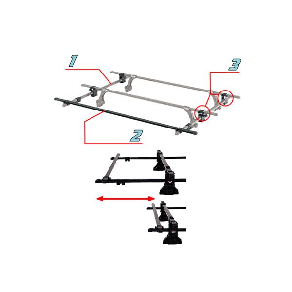 INNO INNO ボート用スライドキット 品番：IN417 （オプション） : カー