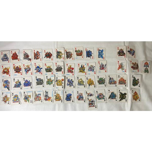 大集合トランプ SDガンダムトランプ コミックボンボン付録 3枚欠