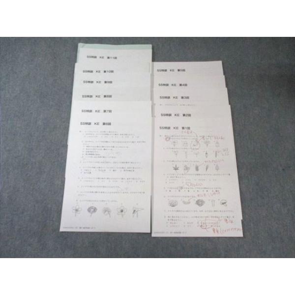 SAPIX サピックス 慶應コース SS特訓 理科 通年セット 【全11回分フル