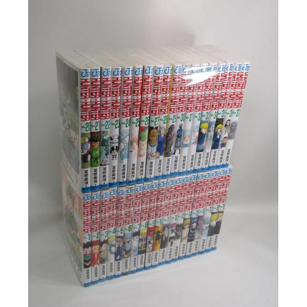 HUNTER×HUNTER 全巻セット + フィギュア8体ボーナスセール中 HUNTER