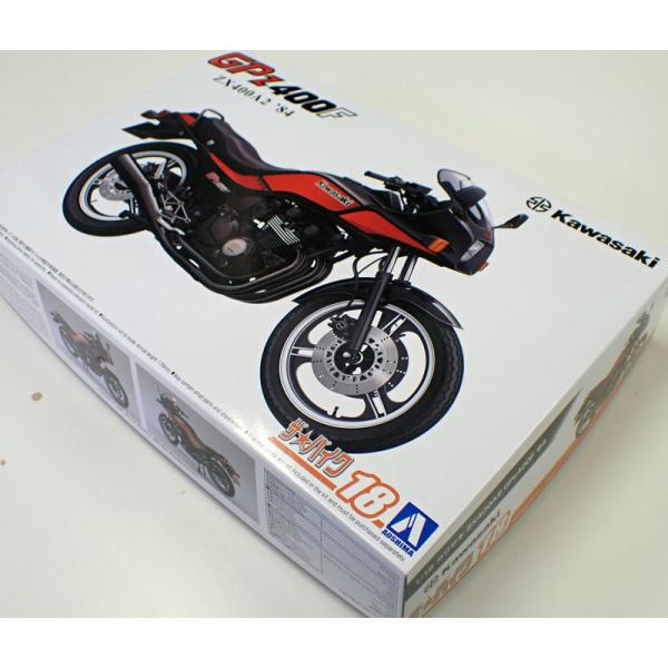 青島文化教材社 1/12 ザ・バイク No.18 カワサキ ZX400A2 GPz400F '84