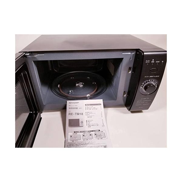 SHARP（シャープ） 電子レンジ 18L ブラック系SHARP RE-TM18-B