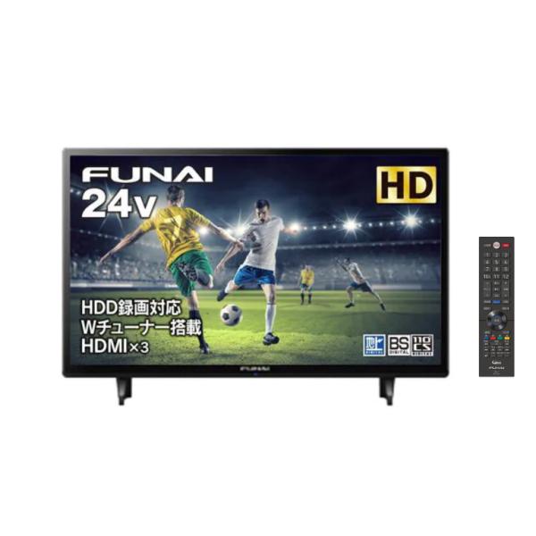 FUNAI（フナイ） 24V型 ハイビジョン 液晶テレビ 地上・BS・110度CS