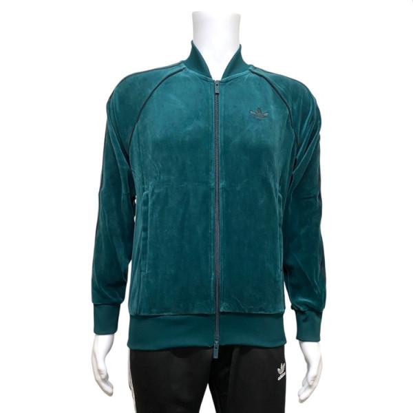 adidas Originals SST アディカラー ベロア トラックトップ （オーロラ