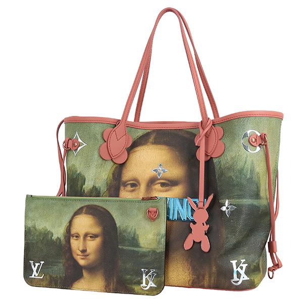 ネヴァーフル ルイヴィトン トートバッグ M43325 MM モナリザ 1998