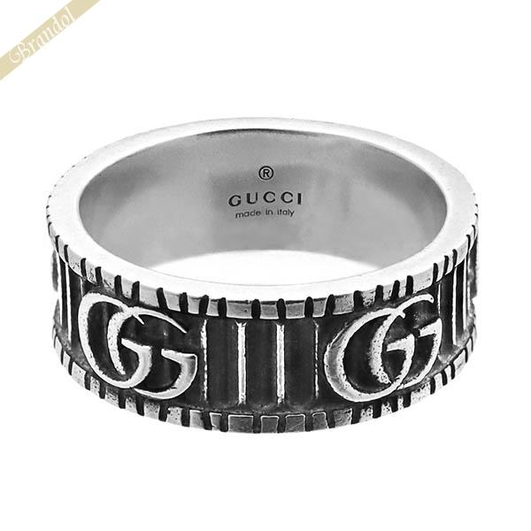 GUCCI（グッチ） 指輪 メンズ レディース リング ダブルG シルバー
