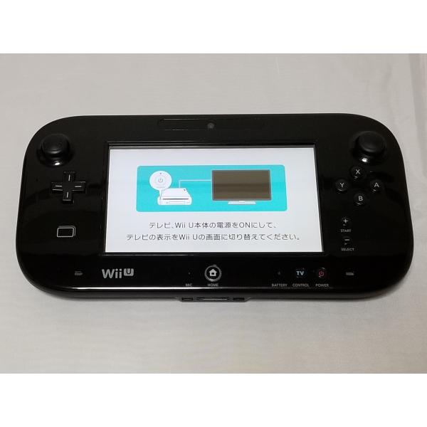 任天堂（Nintendo） Wii U Game Pad kuro 本体 ゲームパッド クロ 黒