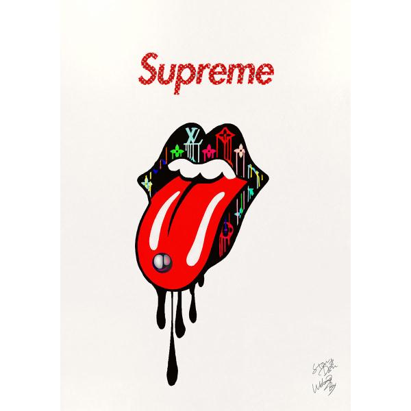 Supreme（シュプリーム） Star Design ポスター A2サイズ アート