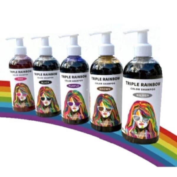 芦屋化粧品 トリプルレインボー カラーシャンプー 300ml : グラスゴー