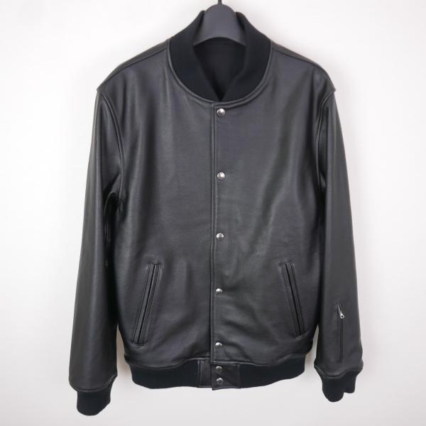 SOPHNET.（ソフネット） 21AW SOPHNET. LEATHER VARSITY JACKET メンズ