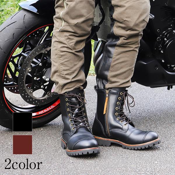 DEGNER（デグナー） エンジニア ブーツ 靴 バイク メンズ 本革 堅牢 HS